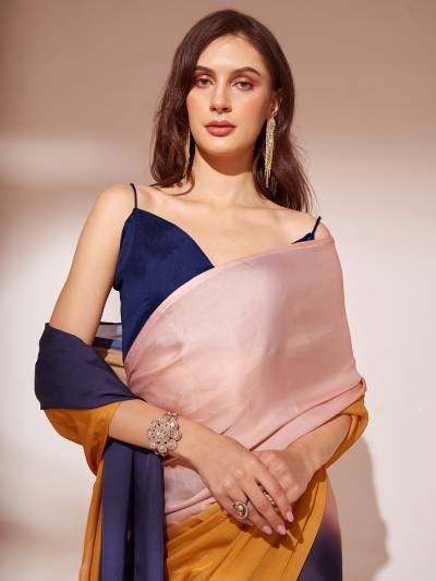 LAXMINAM OP-526 DESIGNER GEORGETTE SAREE WHOLESALER IN INDIA